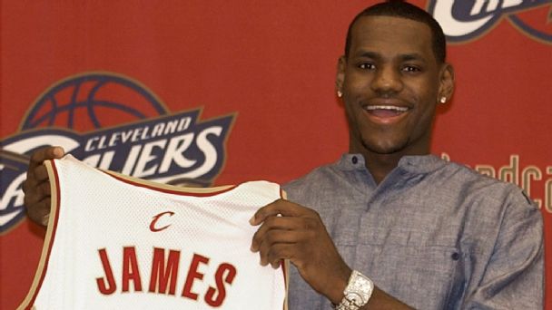 Lebron james deals draft class