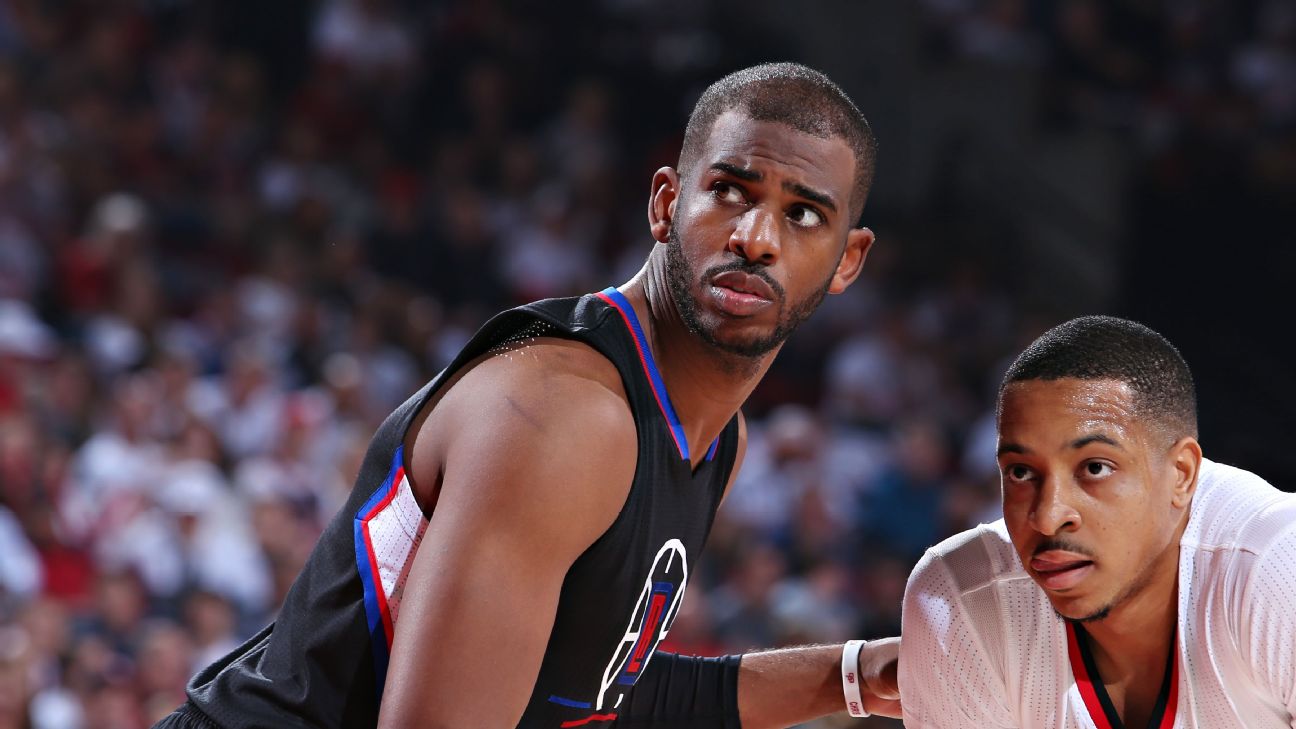 Chris Paul unveiled his latest signature shoe during Tuesday's win over  Portland