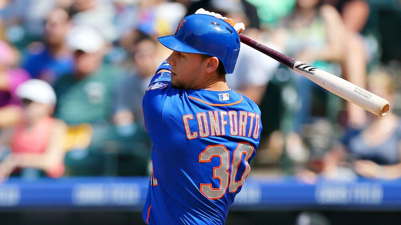 New York Mets' Michael Conforto the king of hard-hitting - ESPN - Mets  Blog- ESPN