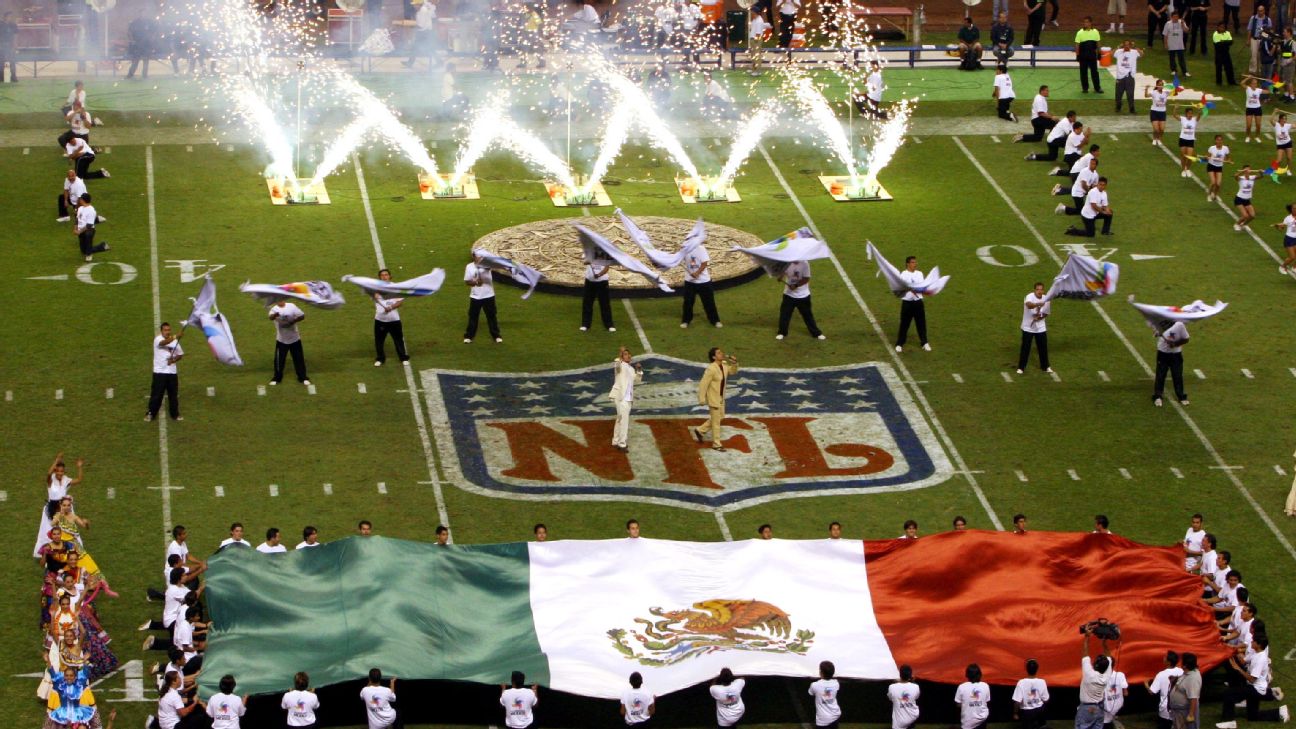 Sunday NFL Countdown to air from Mexico City