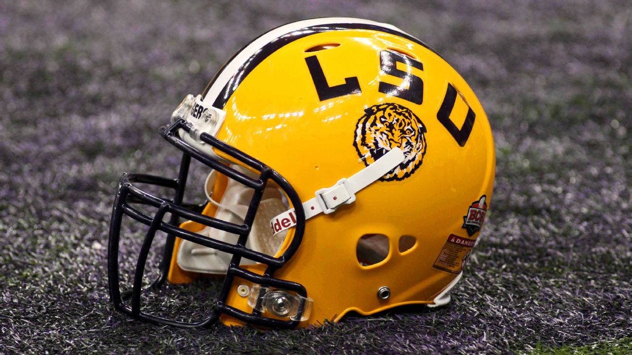 LSU Tigers F/S Football Display Case NCAA 