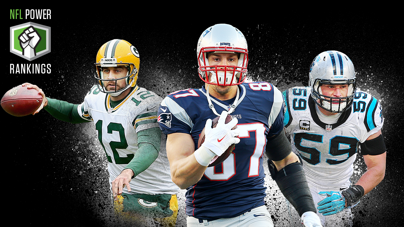 NFL Power Rankings: Patriots starting No. 1 is the only safe bet on this  list 