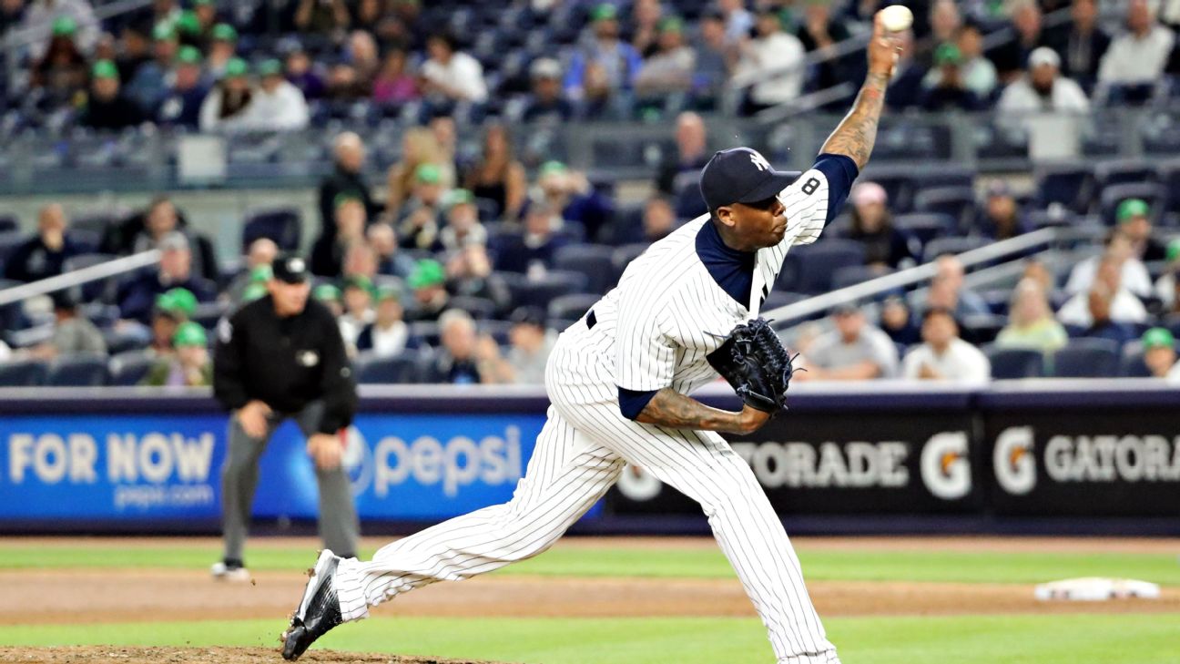 Cincinnati Reds closer Aroldis Chapman finishes All-Star Game with