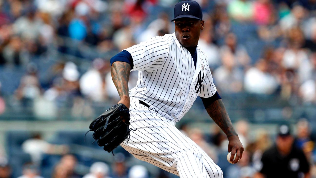 Aroldis Chapman Acquired by Yankees in Five-Year, $86 Million Deal