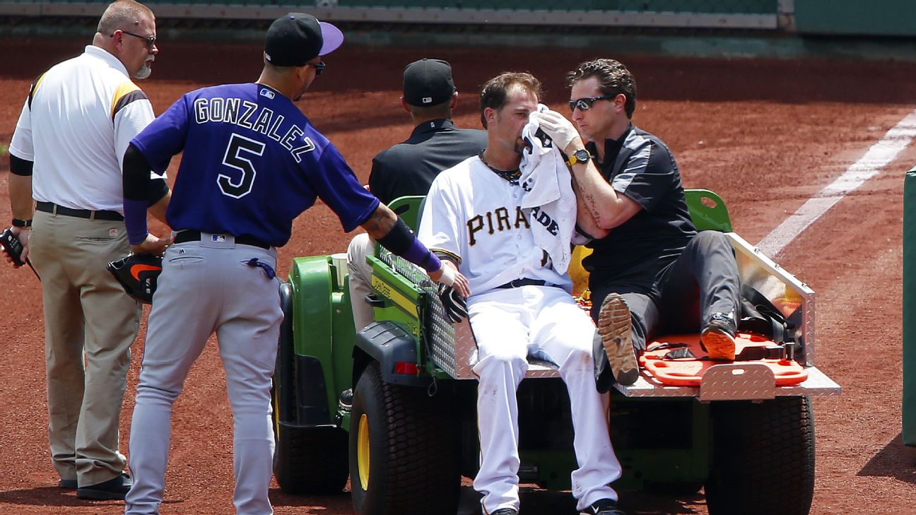 Francisco Cervelli Leaves Early After Hit-By-Pitch - Pirates Prospects