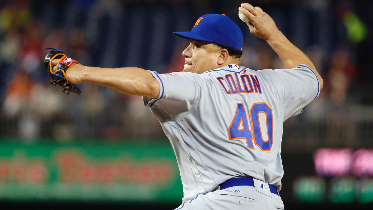 Bartolo Colon back on track for New York Mets despite back issues