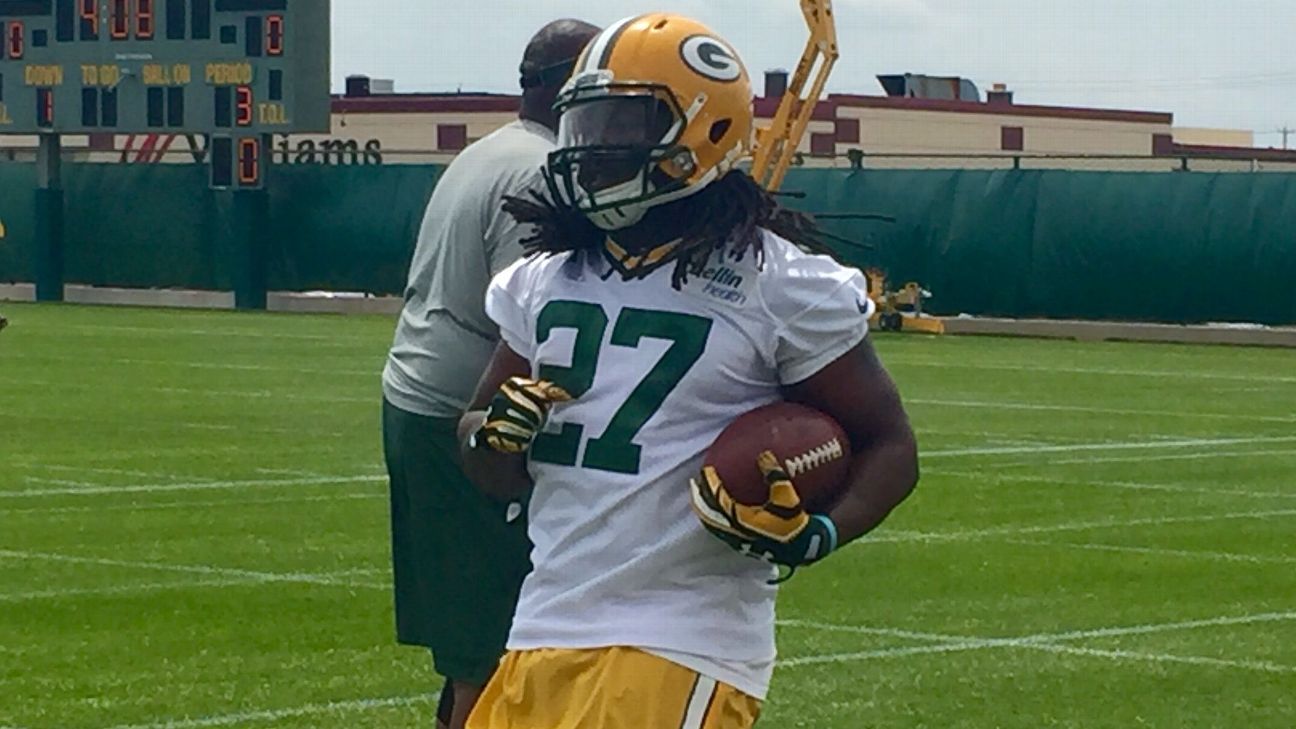 Eddie Lacy Comments on Weight, Compares Himself to Other 'Big