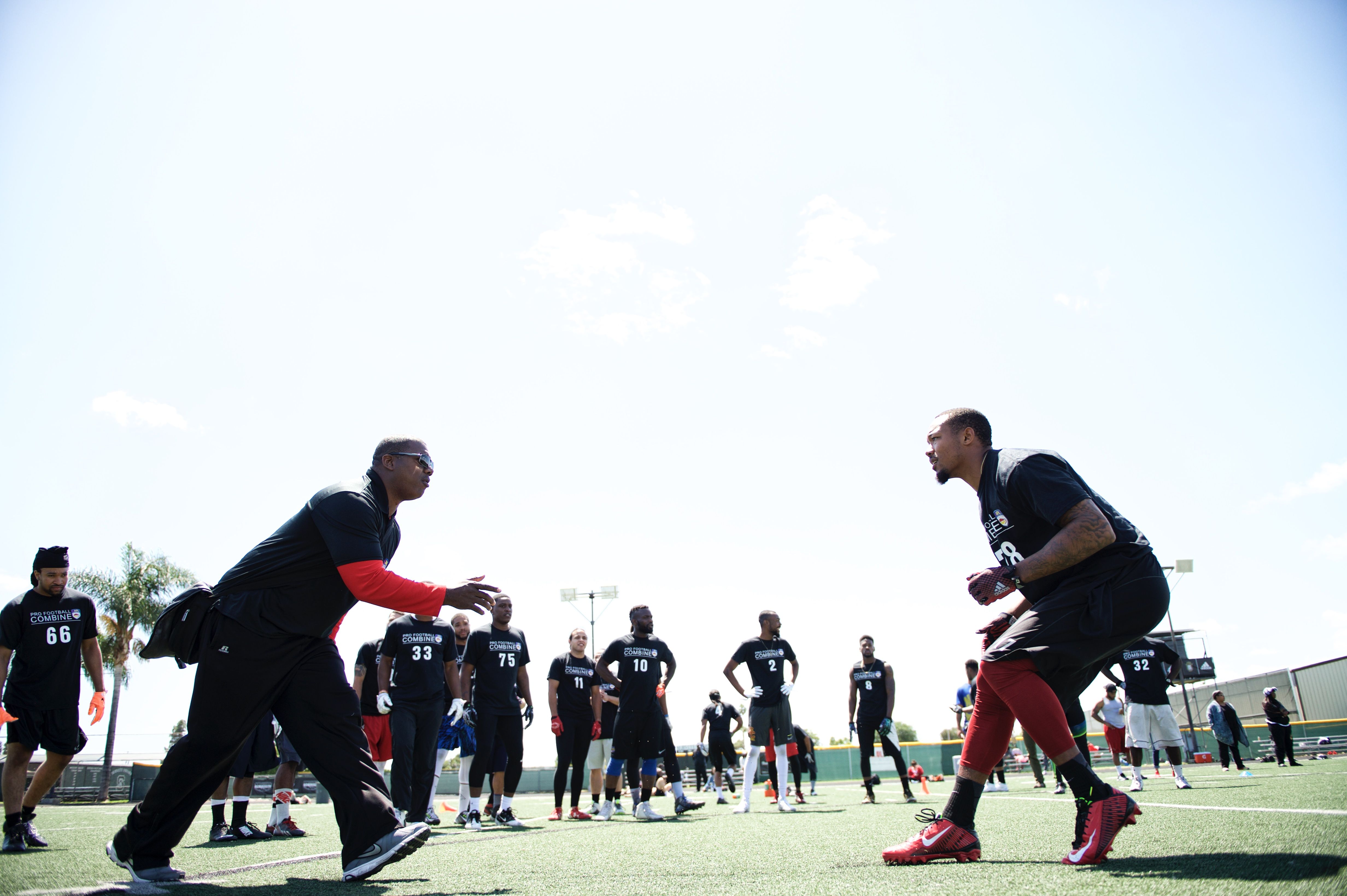 Back steps - Behind the scenes of China Arena Football League tryouts ...