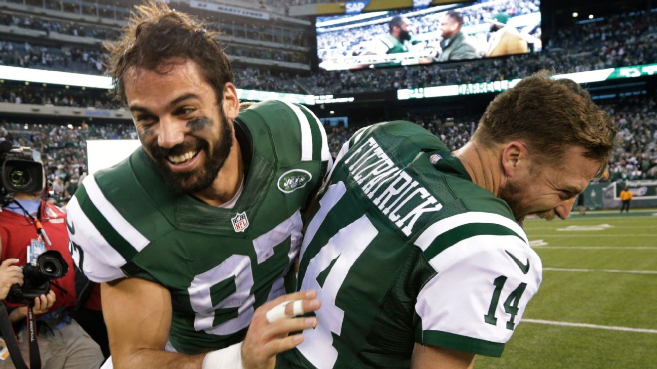 Eric Decker backs Ryan Fitzpatrick, 'surprised' Jets drafted QB - 6abc  Philadelphia