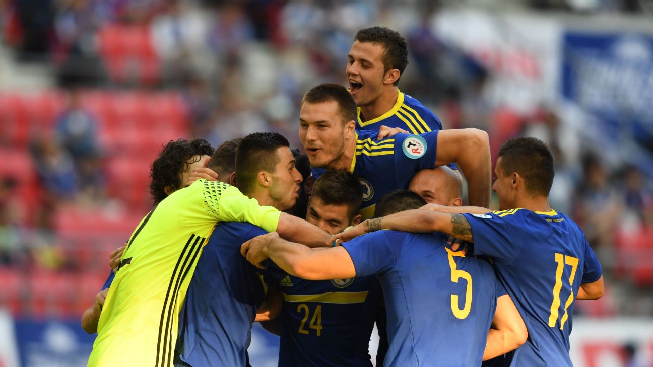 Bosnia and Herzegovina in Kirin Cup final with penalty win over