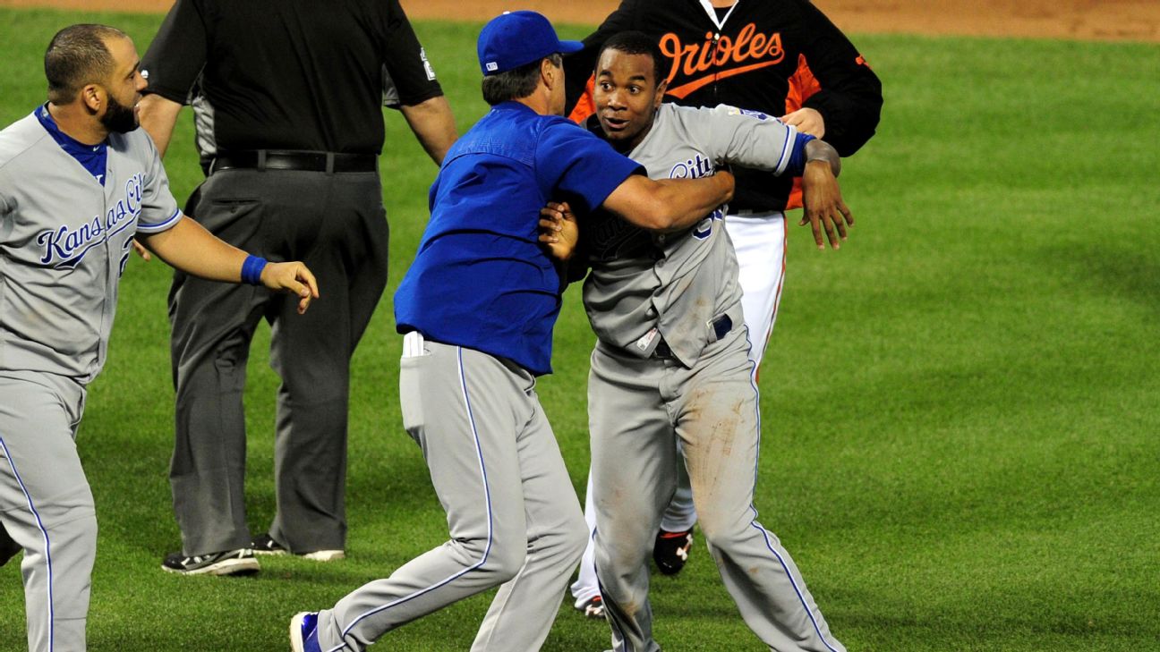 Yordano Ventura suspended nine games for hitting Manny Machado