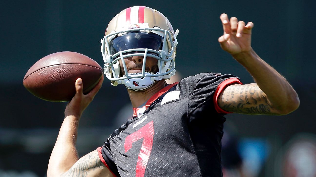 Colin Kaepernick redeems himself as 49ers beat Saints in OT