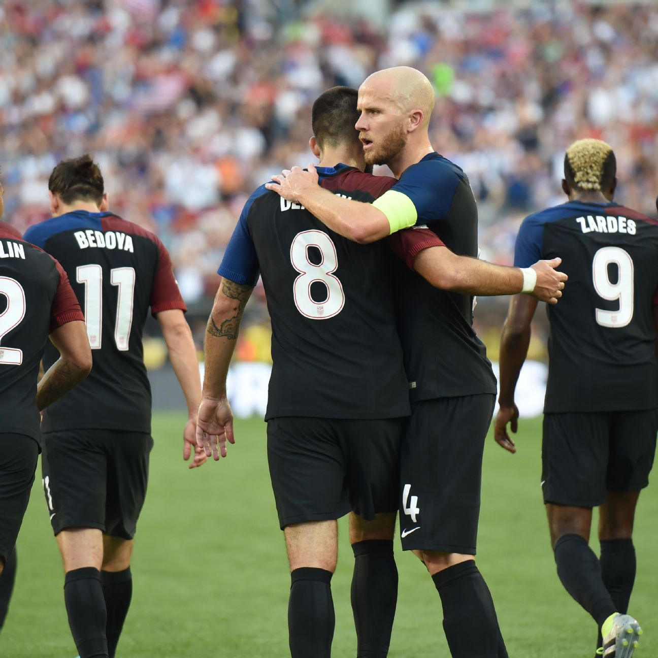 Clint Dempsey: Be brave USA. Take risks and go out and play with