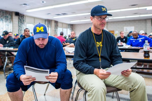 Michigan announces firing of LB coach Partridge