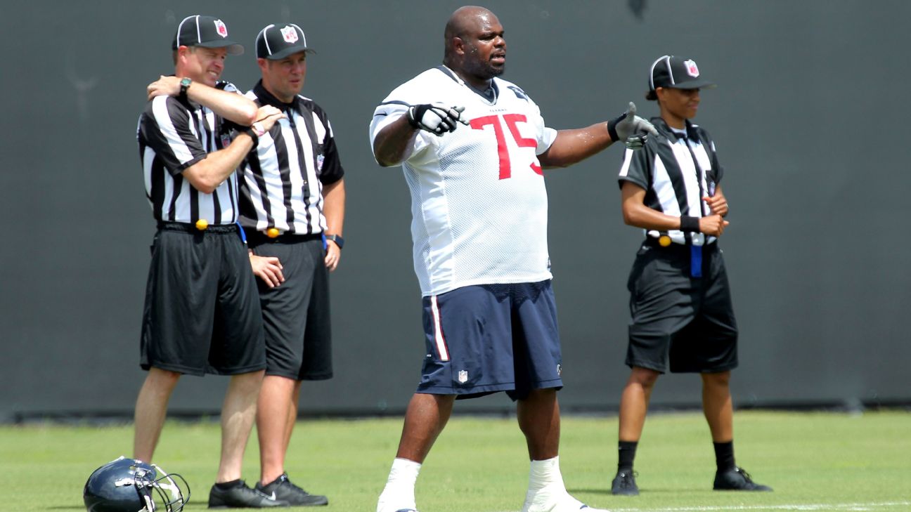 Vince Wilfork lauds Mike Vrabel, but does he slam Texans in process?