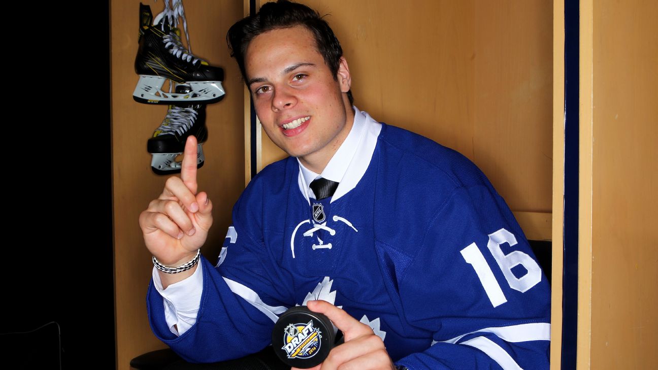 NHL Star Auston Matthews Is Ready for His Close-Up