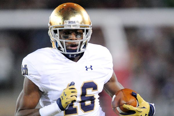 Torii Hunter Jr., 2013 Wide Receiver, Notre Dame