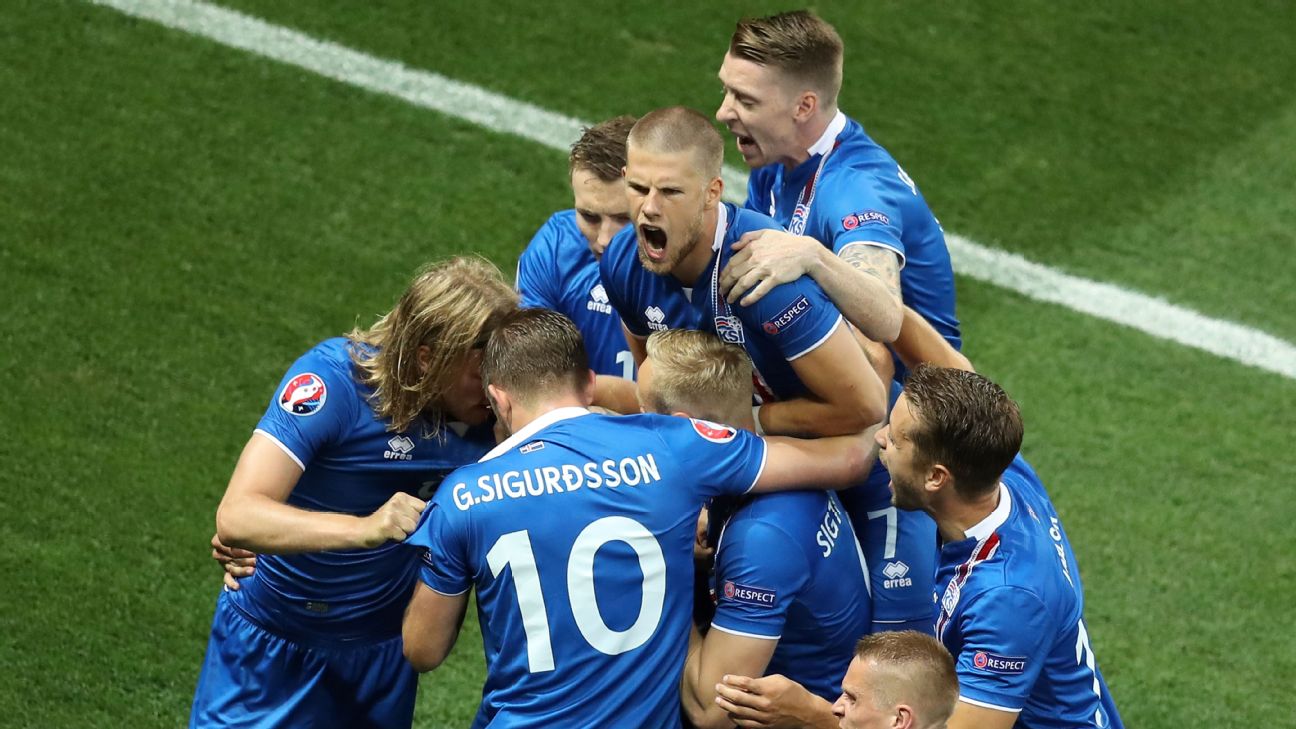 Five Aside The Numbers Behind Iceland S Historic Win Vs England