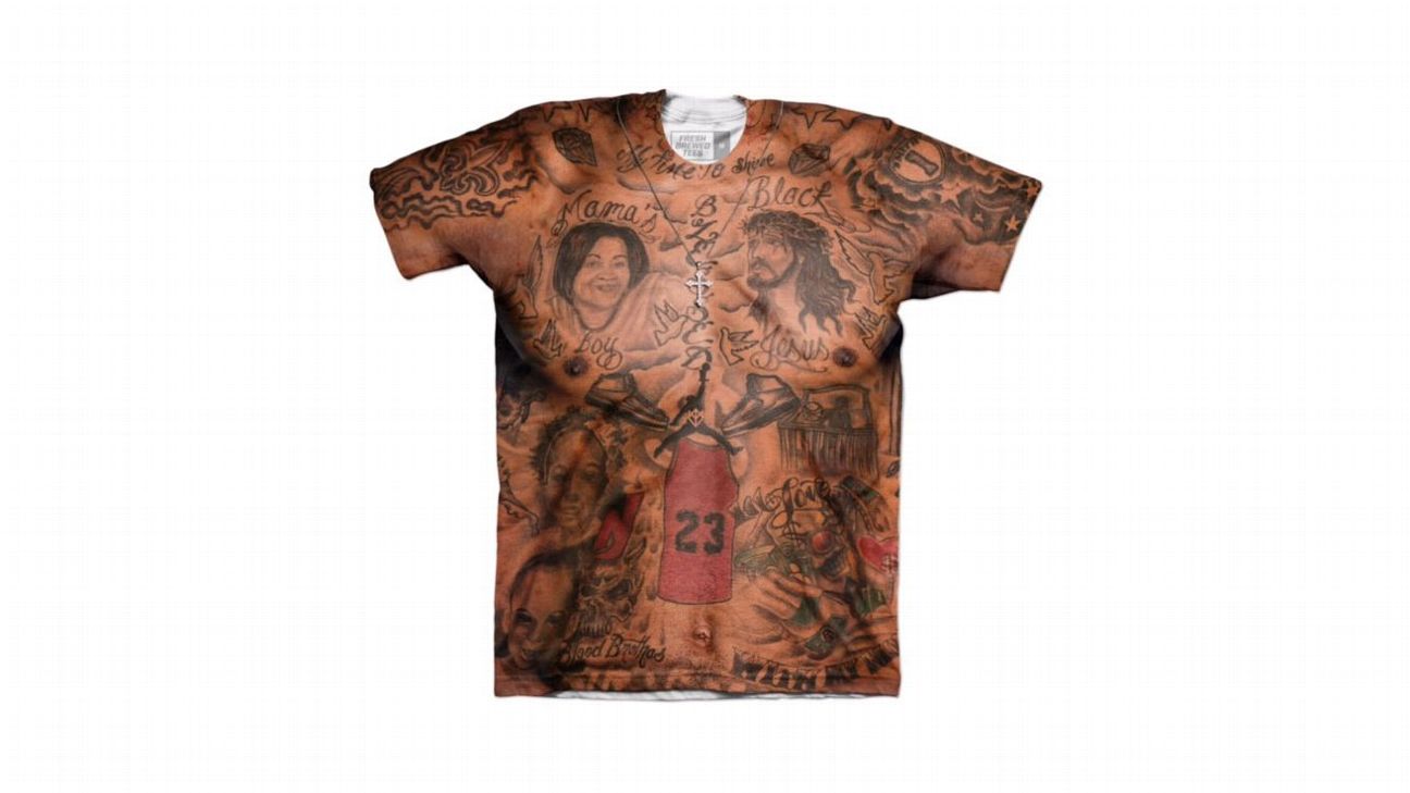 Who wants to buy Cleveland Cavalier player, J.R Smith's unique tattoo shirts ?