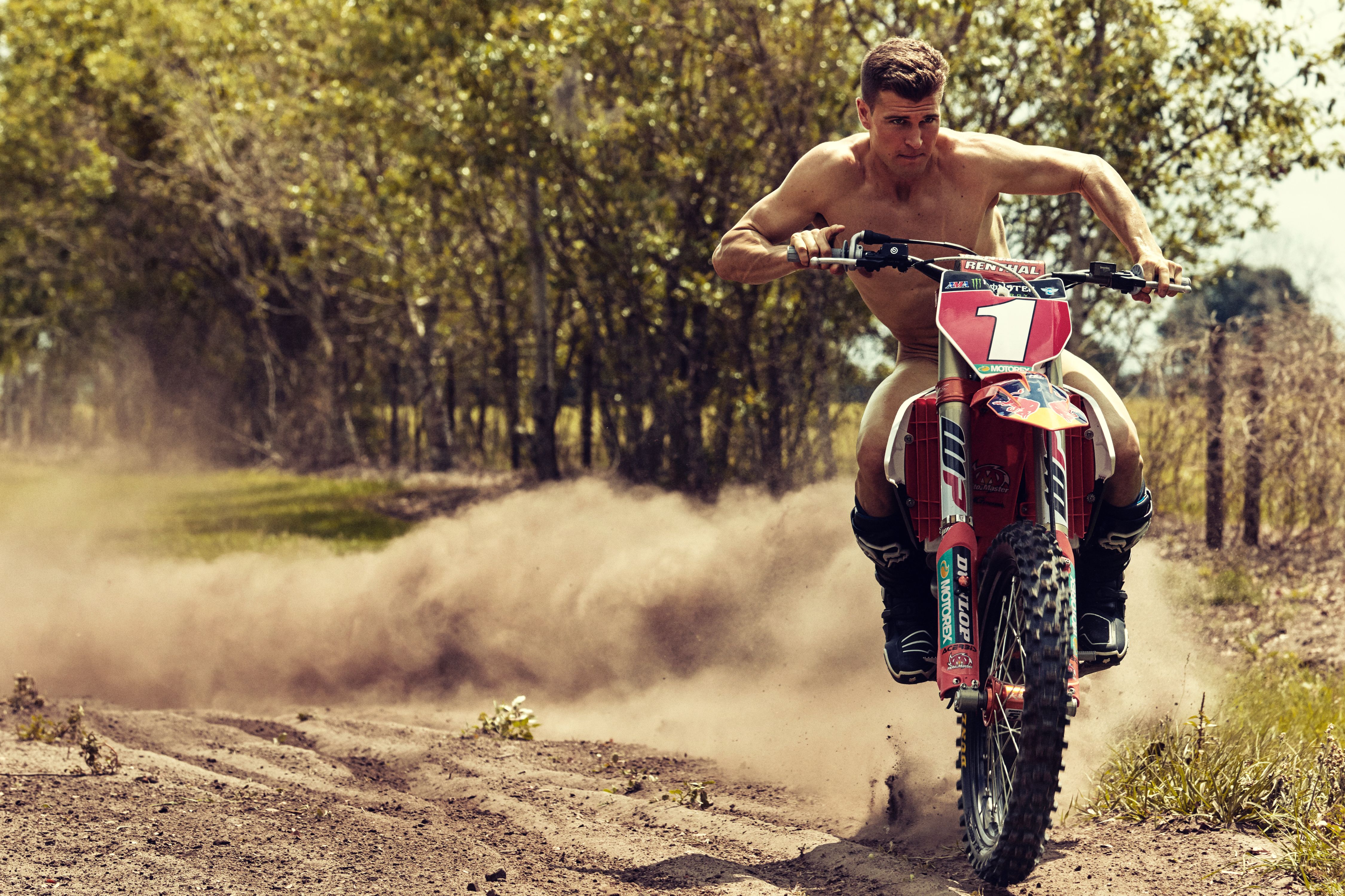 Eight-time AMA motocross champion Ryan Dungey is not afraid of hurtling thr...