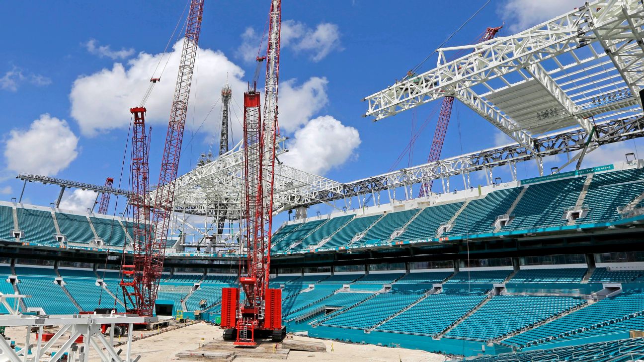 Hard Rock Stadium renovations finished in time for game Thursday • Boca  Magazine