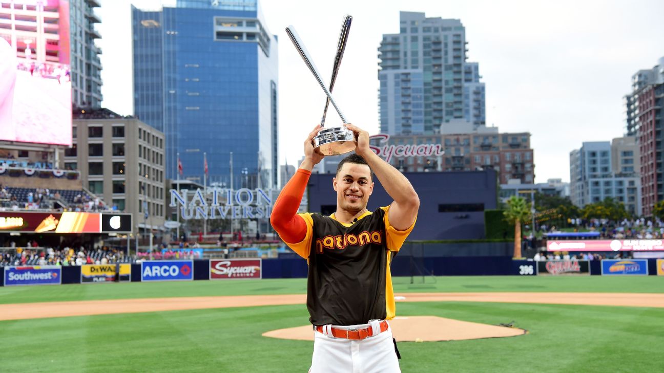 Giancarlo Stanton hits record 61 home runs, defeats defending derby champ  Frazier, The Daily Courier