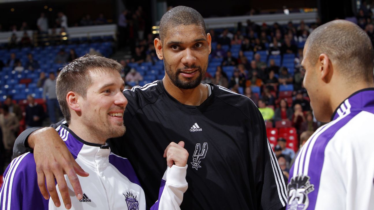 Tim Duncan remembers hilarious story after Spurs drafted Manu