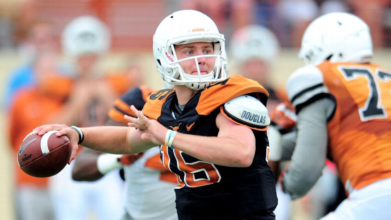 Shane Buechele ready to be face of Texas football - ESPN - On The Trail-  ESPN