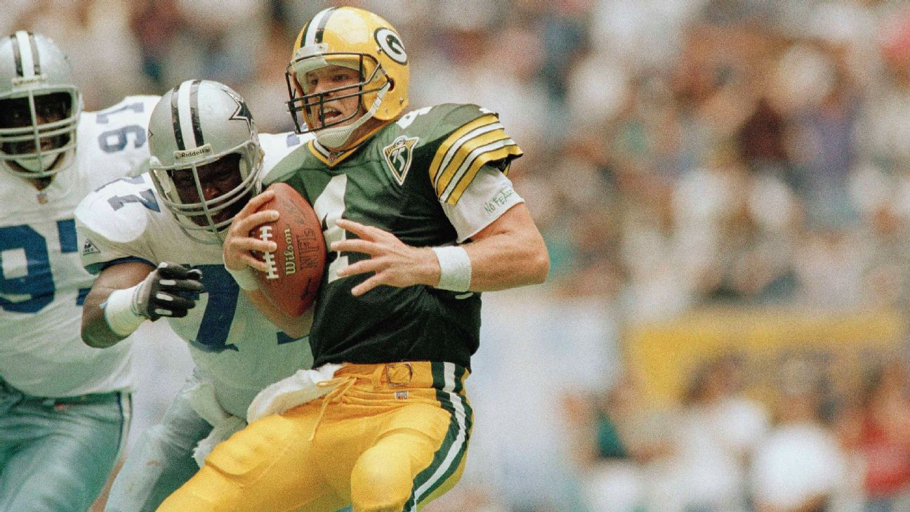 - Packers to honor Brett Favre on Oct. 16 vs. the Cowboys -- his  kryptonite