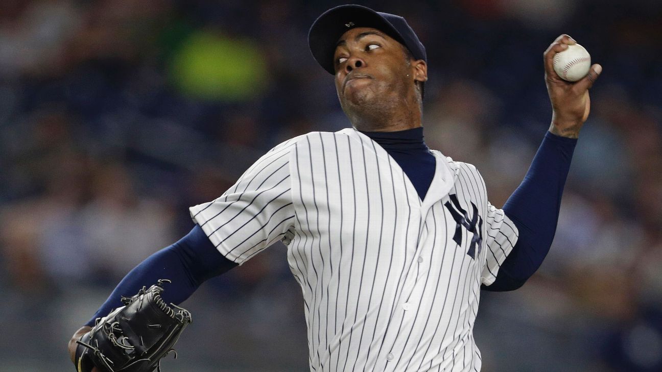 Yankees closer Aroldis Chapman could copy a Roger Clemens pitch to