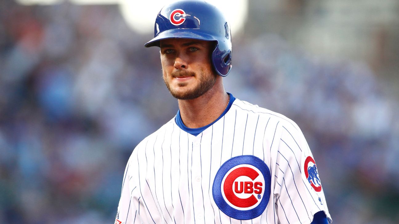 Anthony Rizzo, Kris Bryant not in Chicago Cubs lineup amid trade buzz - ESPN