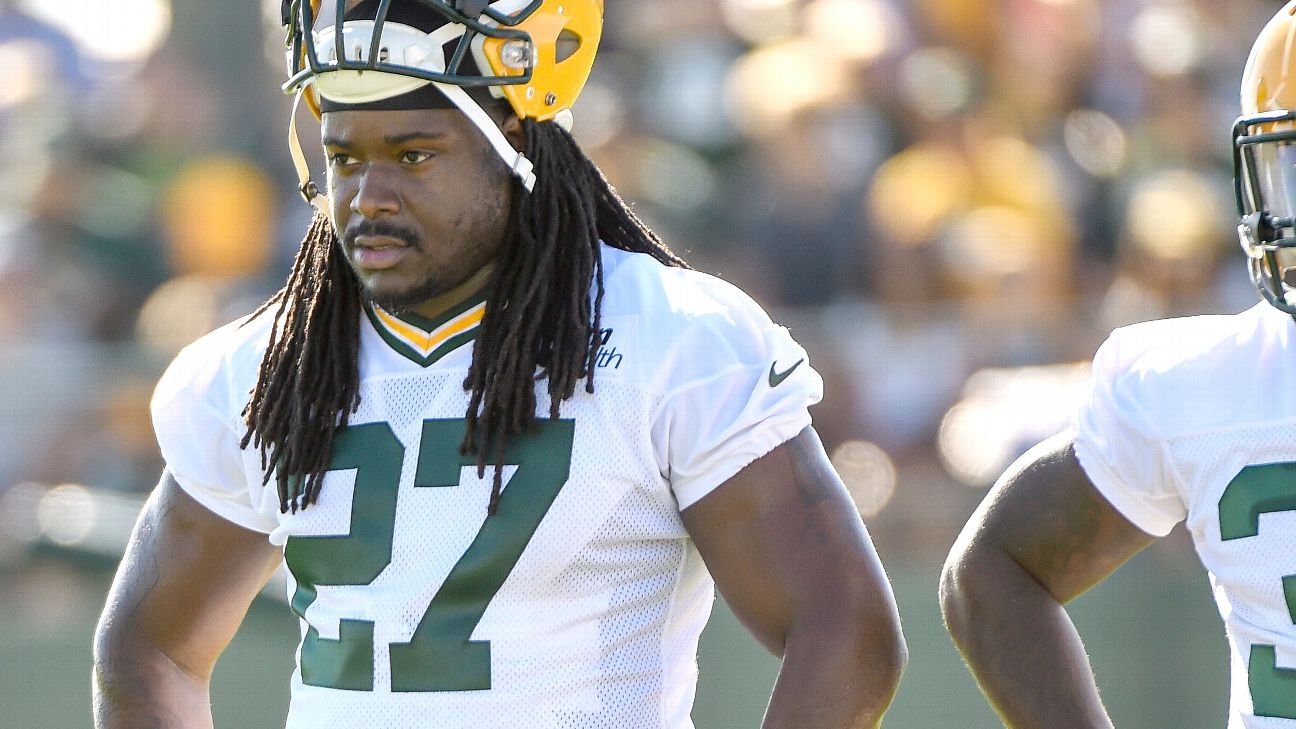 Green Bay Packers: Eddie Lacy hammers away at Ravens' defense