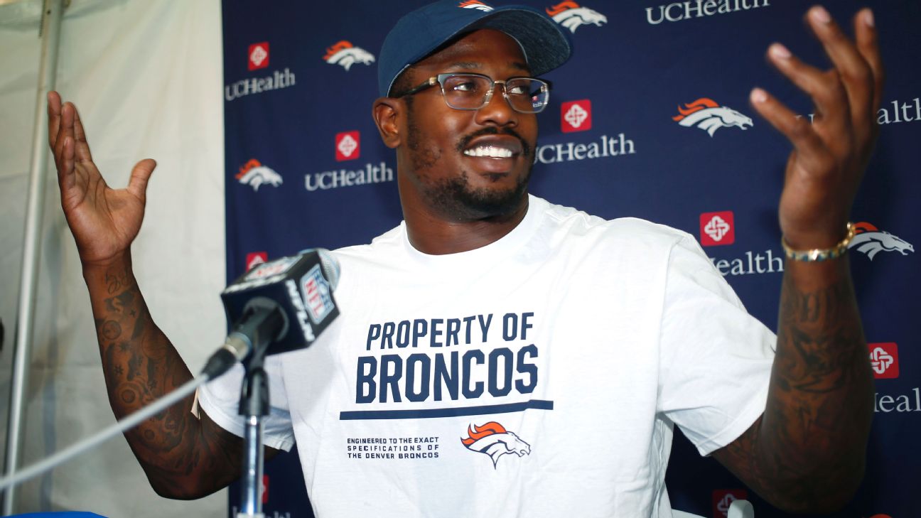 Von Miller talks franchise tag, chance of sitting out 2016