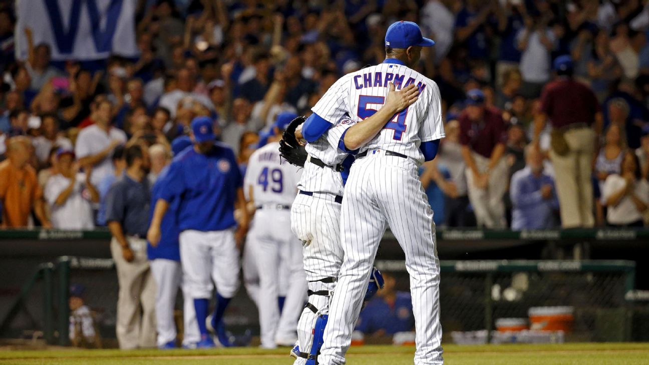 Aroldis Chapman wasn't thrilled by Cubs' use