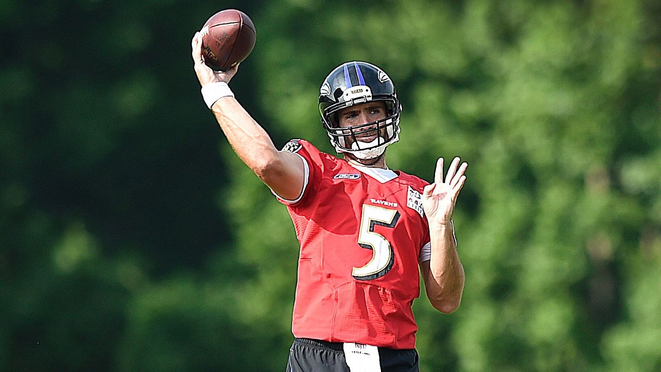 Joe Flacco Weighs in on the No. 5 Jersey Drama