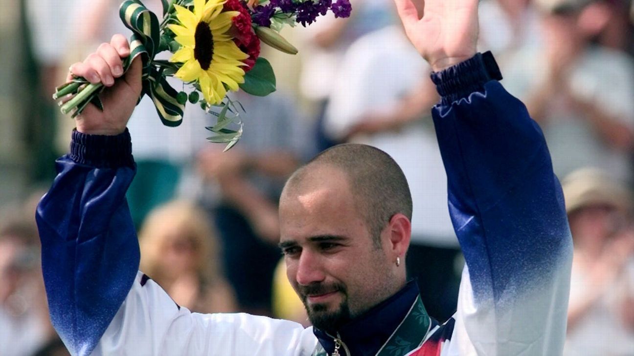 Andre Agassi 1996 Olympic Triumph