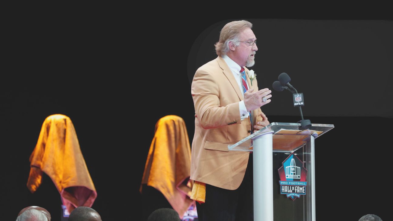 Kevin Greene's Hall of Fame locker is ready, so prepare the goosebumps