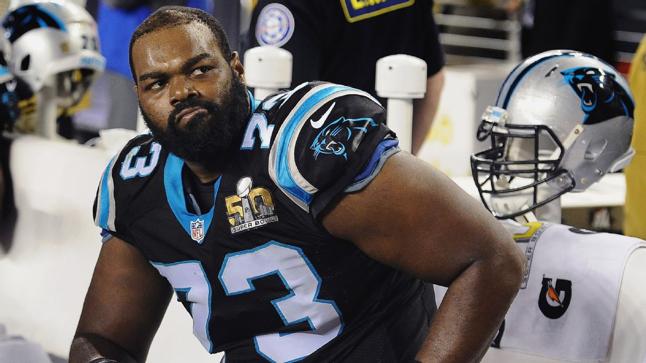 Michael Oher released by Carolina Panthers with failed physical ...