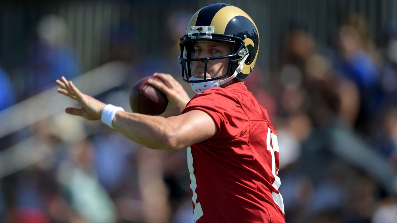 Rams quarterback Case Keenum focuses on the job at hand, not the