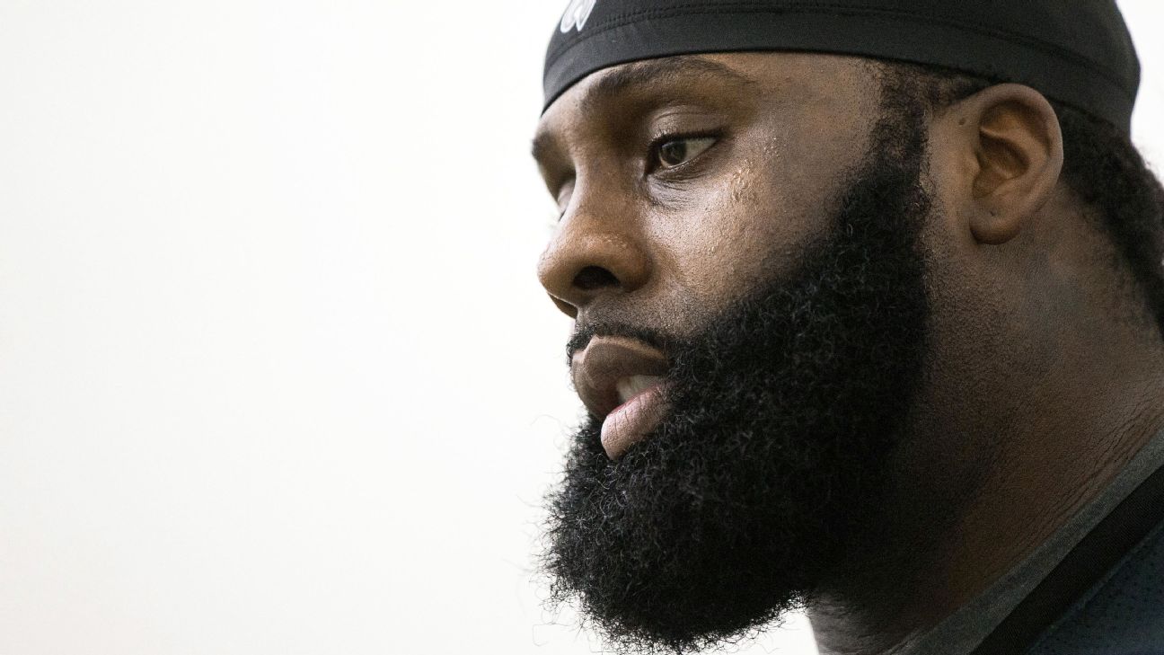 Dallas Cowboys offensive tackle Jason Peters (71) is seen after an NFL  football game against the Washington Commanders, Sunday, Oct. 2, 2022, in  Arlington, Texas. Dallas won 25-10. (AP Photo/Brandon Wade Stock Photo -  Alamy