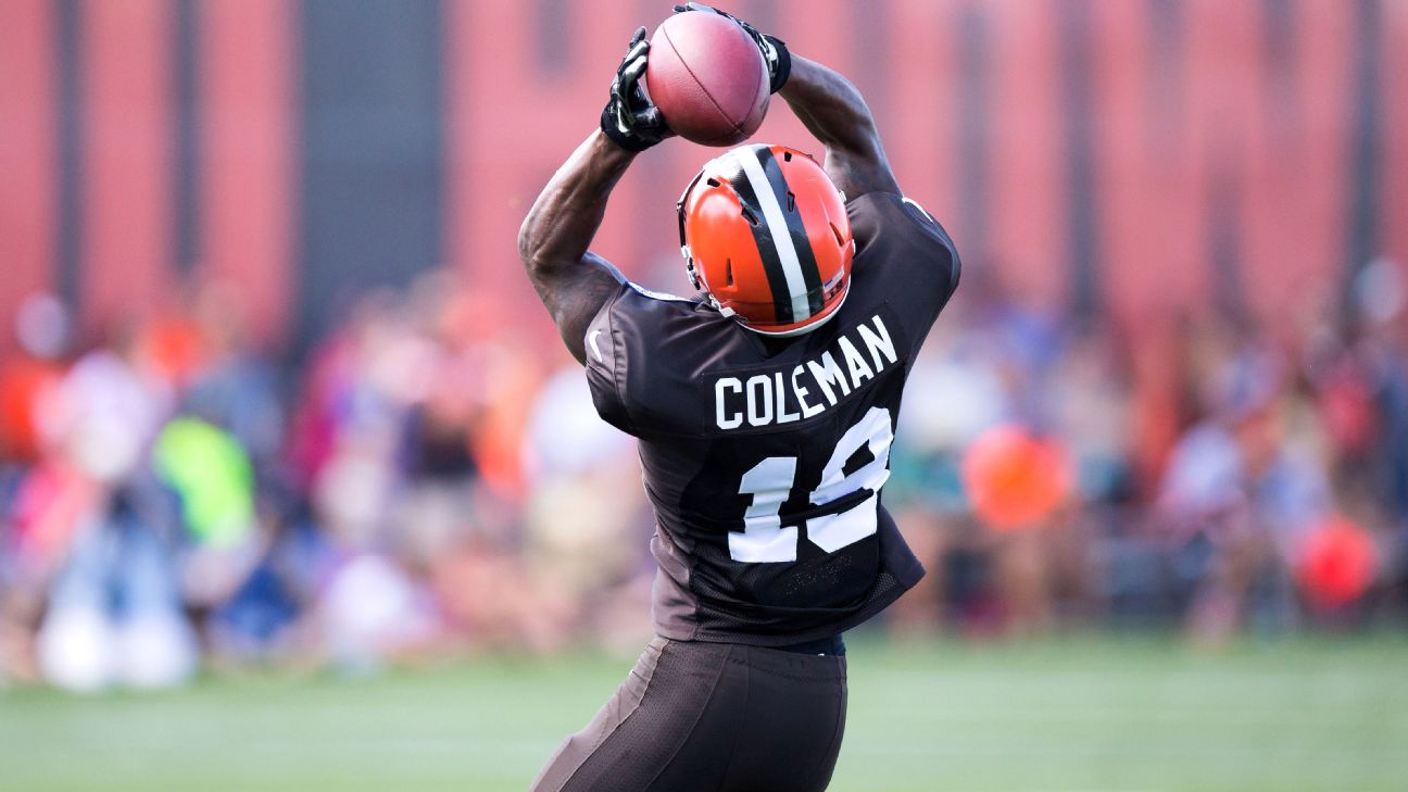 Browns wide receiver Corey Coleman understands it's 'time to take a big  step' in his career