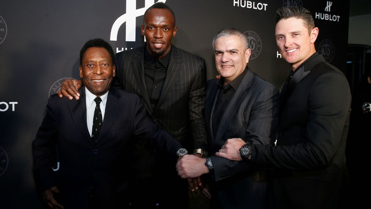 Muhammad Ali, Michael Jordan and Pele