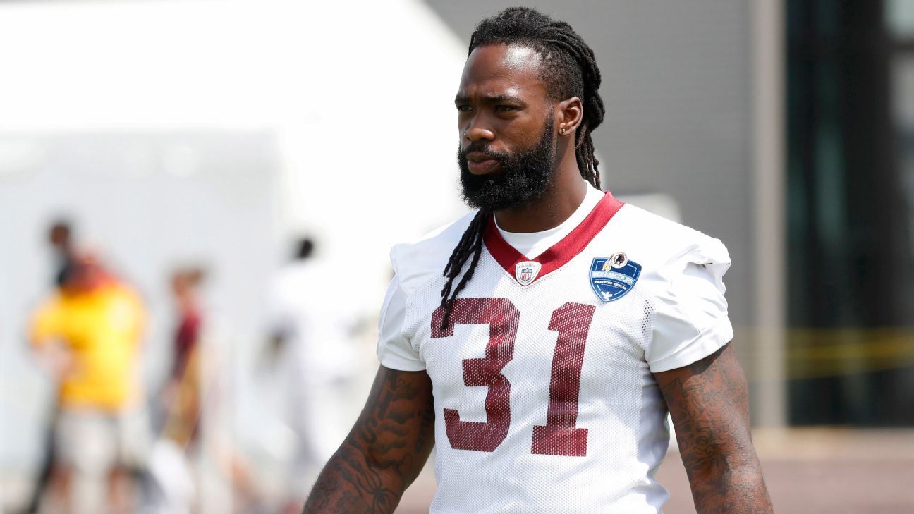 Redskins RB Matt Jones expects to play vs. Steelers Monday