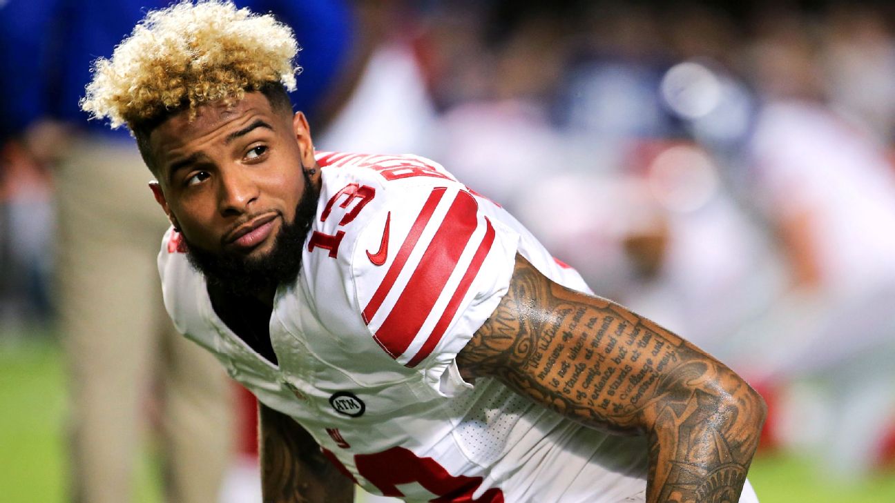 Odell Beckham Jr. Gets Latest Tattoo on Rear End