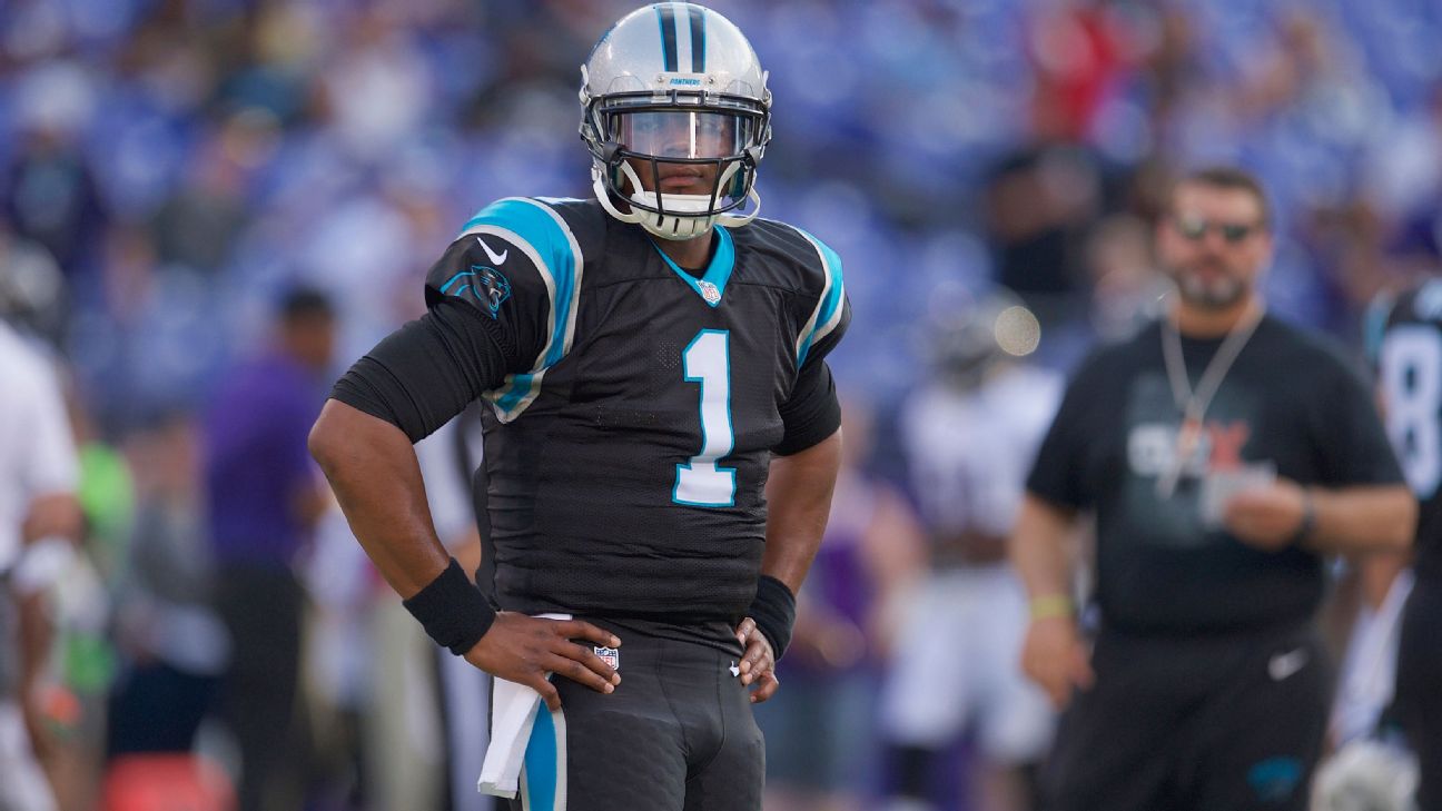 NFL preseason: Cam Newton leaves Panthers' preseason loss with