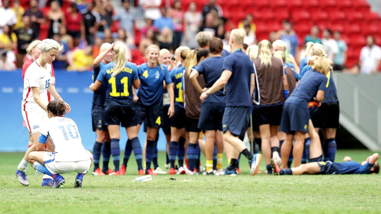 Sweden knocks USA out of World Cup in penalty kicks - ABC News