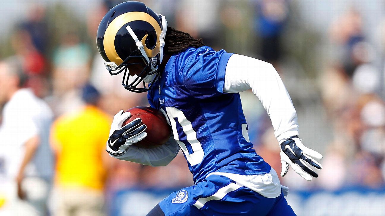 Considered one of the NFL's best, Gurley prepares for sophomore season