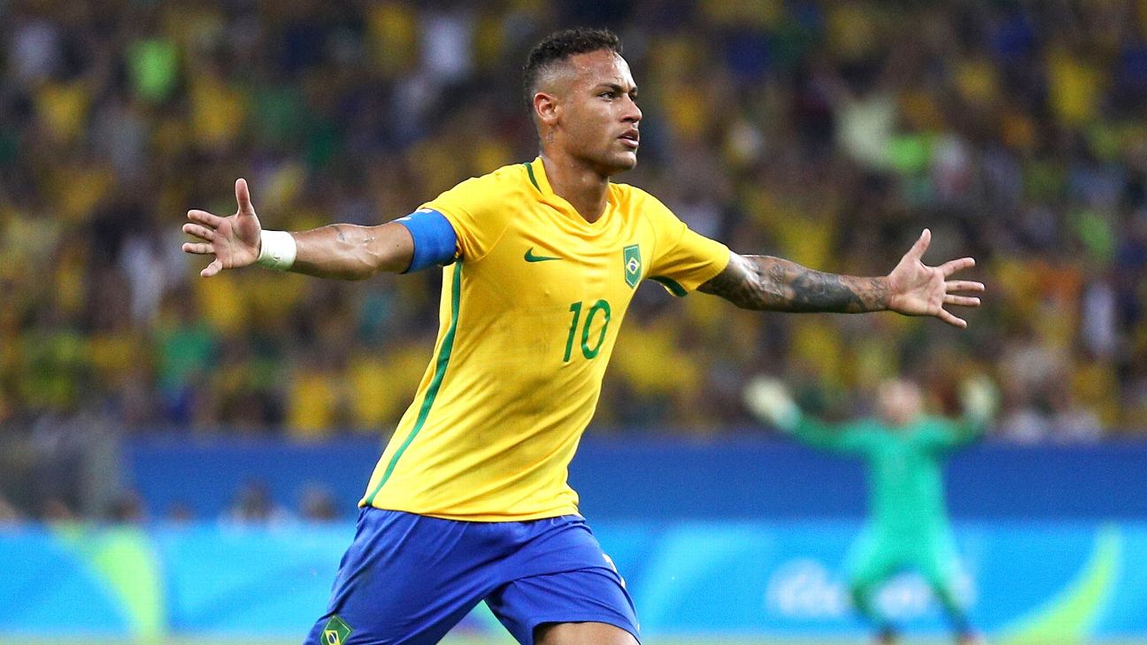 Olympic men's soccer: Neymar gives Brazil soccer gold after