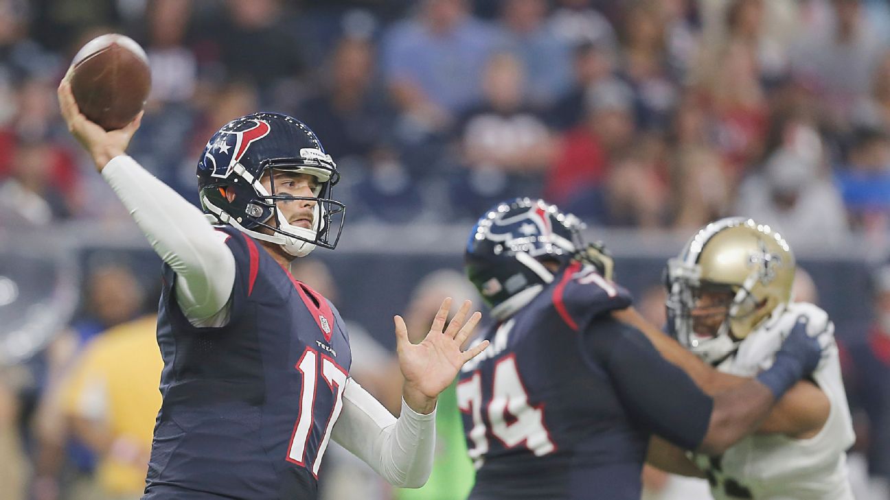 Houston Texans beat New Orleans Saints 16-9 in second preseason game