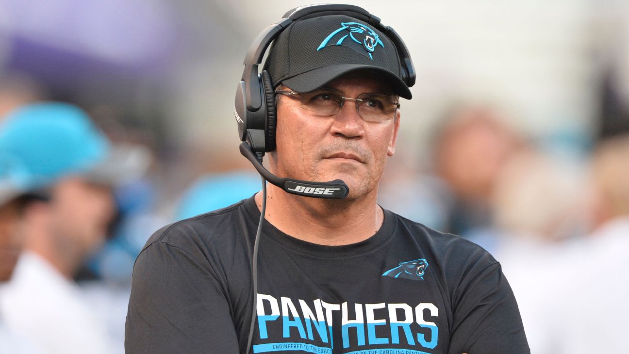 Carolina Panthers' Ron Rivera on 2016: 'Overthought a lot of things' -  Carolina Panthers Blog- ESPN